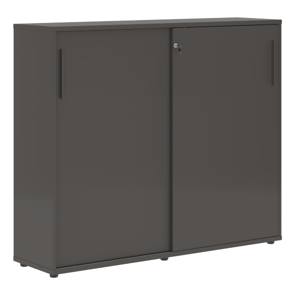 Шкаф средний с дверьми купе EMC 1643 1606х430х1355 EDIS