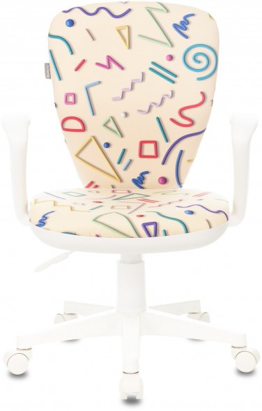 Кресло  Бюрократ KD-W10AXSN с рисунком