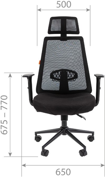 Кресло руководителя CHAIRMAN 535 BLACK