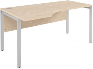 Стол письменный эргономичный XMCET 169(L) Бук Тиара 1600х900х750