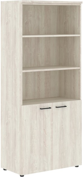 Шкаф с 1 комплектом глухих малых дверей и топом XHC 85.5 Сосна Эдмонт 856х432х1955 XTEN