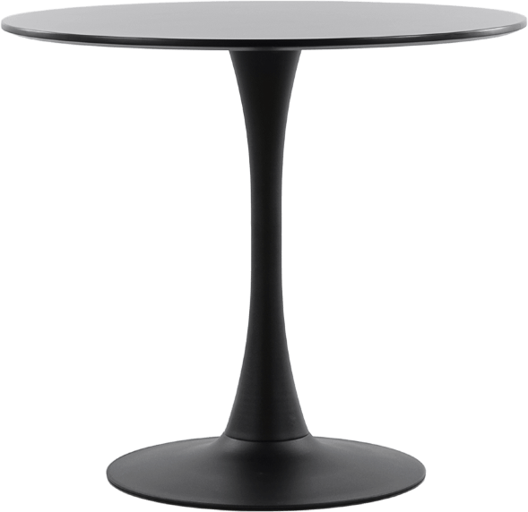Стол Tulip style черный, d-100 см  