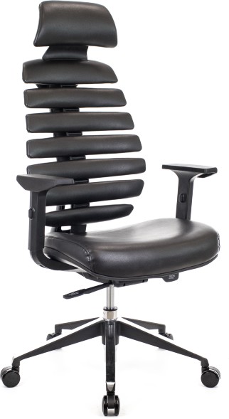 Кресло Everprof Ergo Black Экокожа  в Лесном 