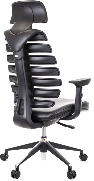 Кресло Everprof Ergo Black Экокожа  в Лесном 