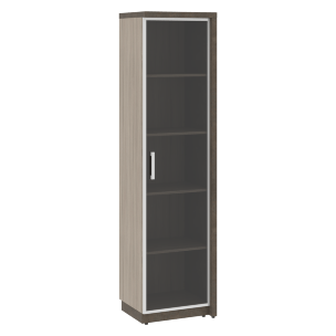 Шкаф СФ-534582 Бетон чикаго тем F187 ST9/Дрифтвуд H3090 ST22/Графит\Черный 537х454,5х2083 WOOD&STONE