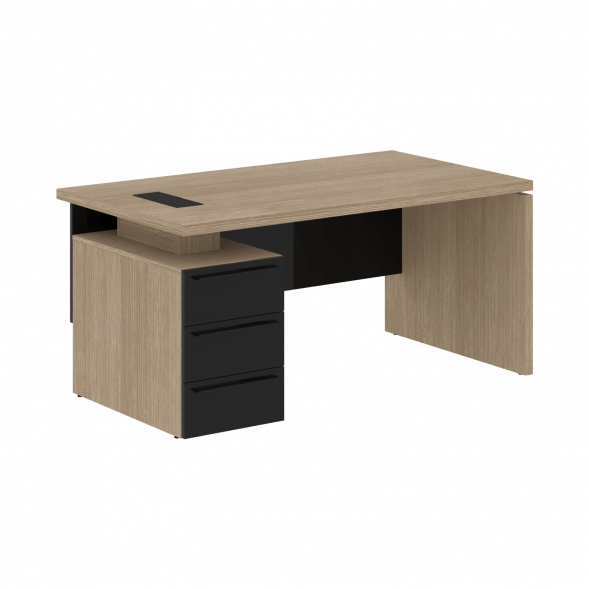 Стол письменный СП-064-25-06(L) 1600х900х750 KANON