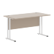 Стол письменный СП-3М Клен*/серебро 1400х720х755 IMAGO-M