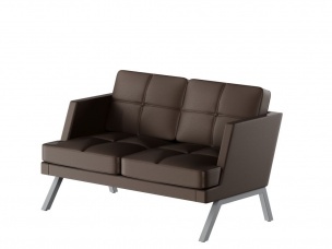 Алдо Диван двухместный с декором из пуговиц ALDB-02L 1430*875*890