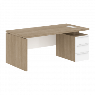 Стол письменный СП-064-25-25(R) 1800х900х750 KANON