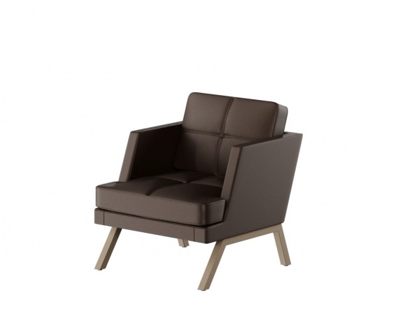 Алдо Кресло с декором из пуговиц ALDB-01L 790*875*890