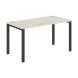 Стол прямой XS6ST 147 белый/антрацит 1400х700х750 XTEN-S60