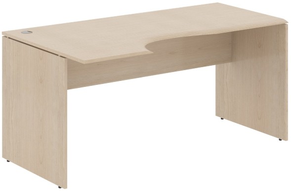 Стол эргономичный WCET 169(L) Бук Тиара 1600х900х750