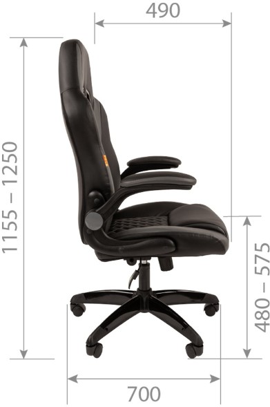 Кресло геймерское CHAIRMAN GAME 15 акция