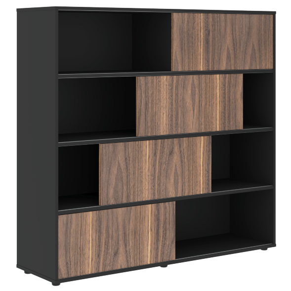 Шкаф с дверьми купе VRMCS 1615 1600х450х1517 VELION VENEER