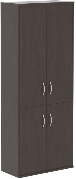 Шкаф с глухими средними и малыми дверми СТ-1.3 Венге Магия 770х365х1975