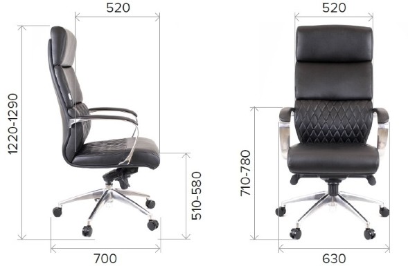 Кресло Everprof President Кожа