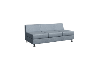 Prime Диван без подлокотников трехместный PR.D-3 1650*770*720