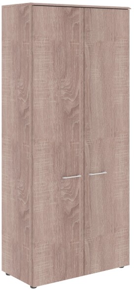 Шкаф с глухими дверьми и топом WHC 85.1 Дуб Сонома 856х432х1949 WAVE