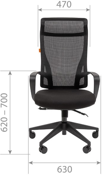 Удобное кресло КЕ3226 Black