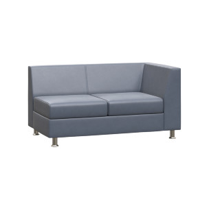 Prime Секция с подлокотником двухместная левая PR.SP-2 (L) 1300*770*720