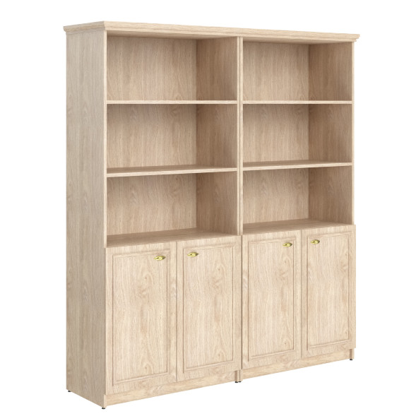 Шкаф высокий 2-х секционный с малыми глухими дверьми RHC 180.5 1808х466х2023 RAUT