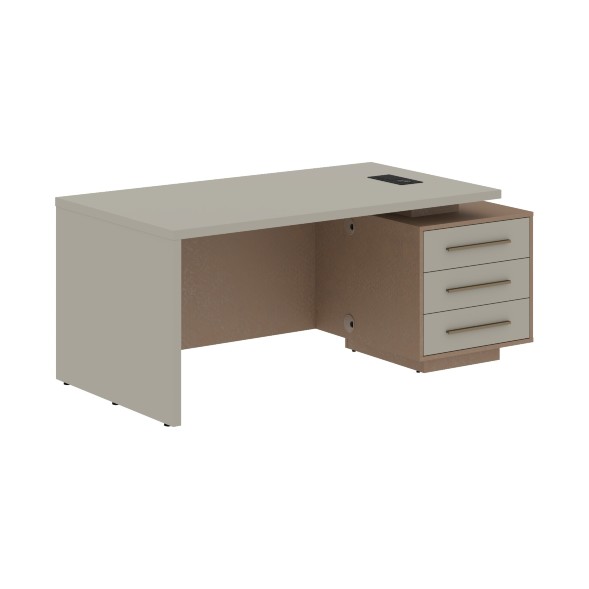 Стол руководителя с тумбой VCT 1890(R) 1800х900х750 VELION