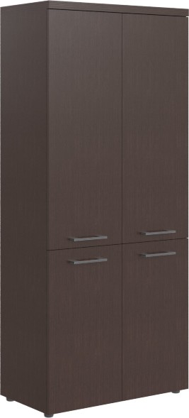 Шкаф с глухими средними и малыми дверьми THC 85.3 венге-магия Z 854х452х1968