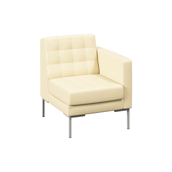 Forest Секция с подлокотником одноместная FR-SP-01 (L) 690*800*840